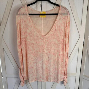 Free People Printed Sahara Top